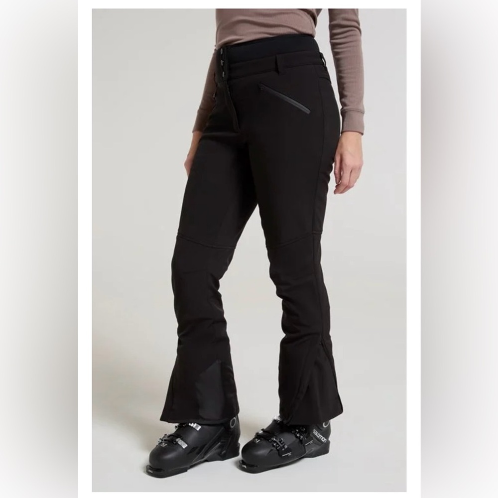 Avalanche Recco Womens High-Waisted Softshell Ski Pants